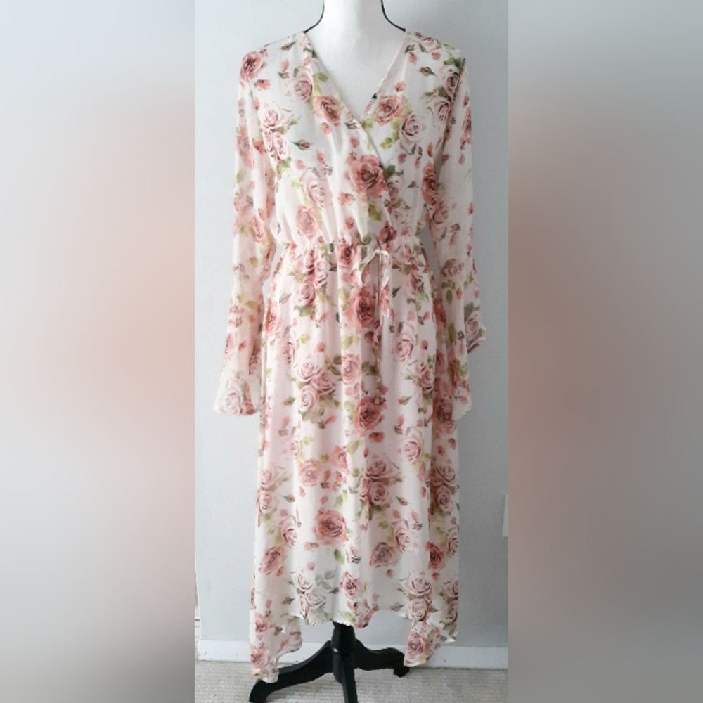 Haani Asymmetrical Midi Dress